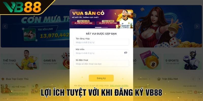 Đăng Ký VB88 | Quy Trình Siêu Đơn Giản Chỉ Với 3 Bước 2 Các bước cần thiết đăng ký VB88