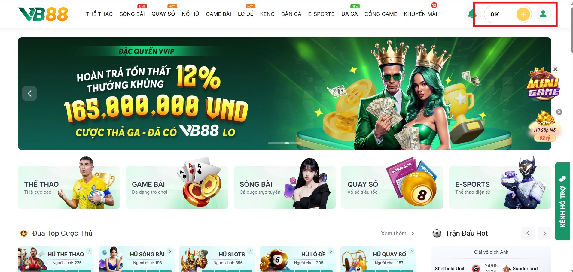Nạp Tiền VB88 Nhanh Chóng, An Toàn Và Tiện Lợi Cho Người Chơi 1 Ưu Điểm Khi Thực Hiện Nạp Tiền VB88