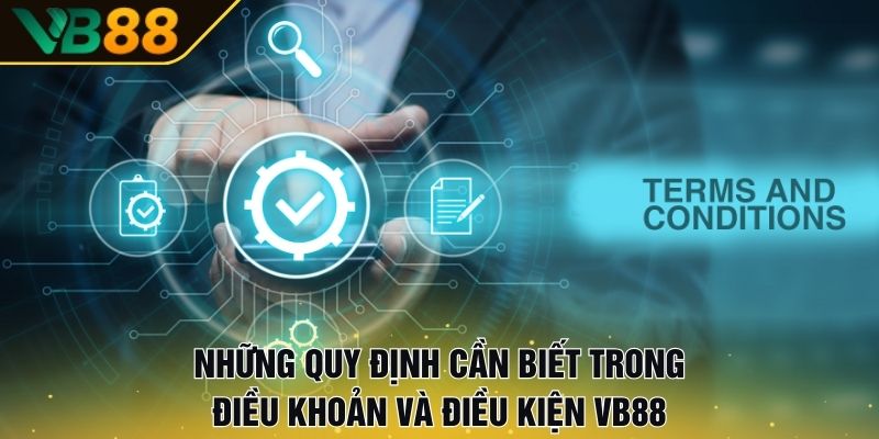 Điều Khoản Và Điều Kiện VB88: Đảm Bảo Quyền Lợi Của Bạn 2 Những Quy Định Cần Biết Trong Điều Khoản Và Điều Kiện VB88